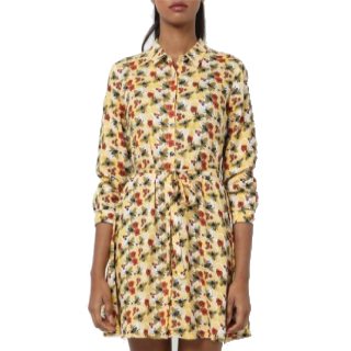 RIO Floral Print Shirt Dress with Tie-Up at Rs.225